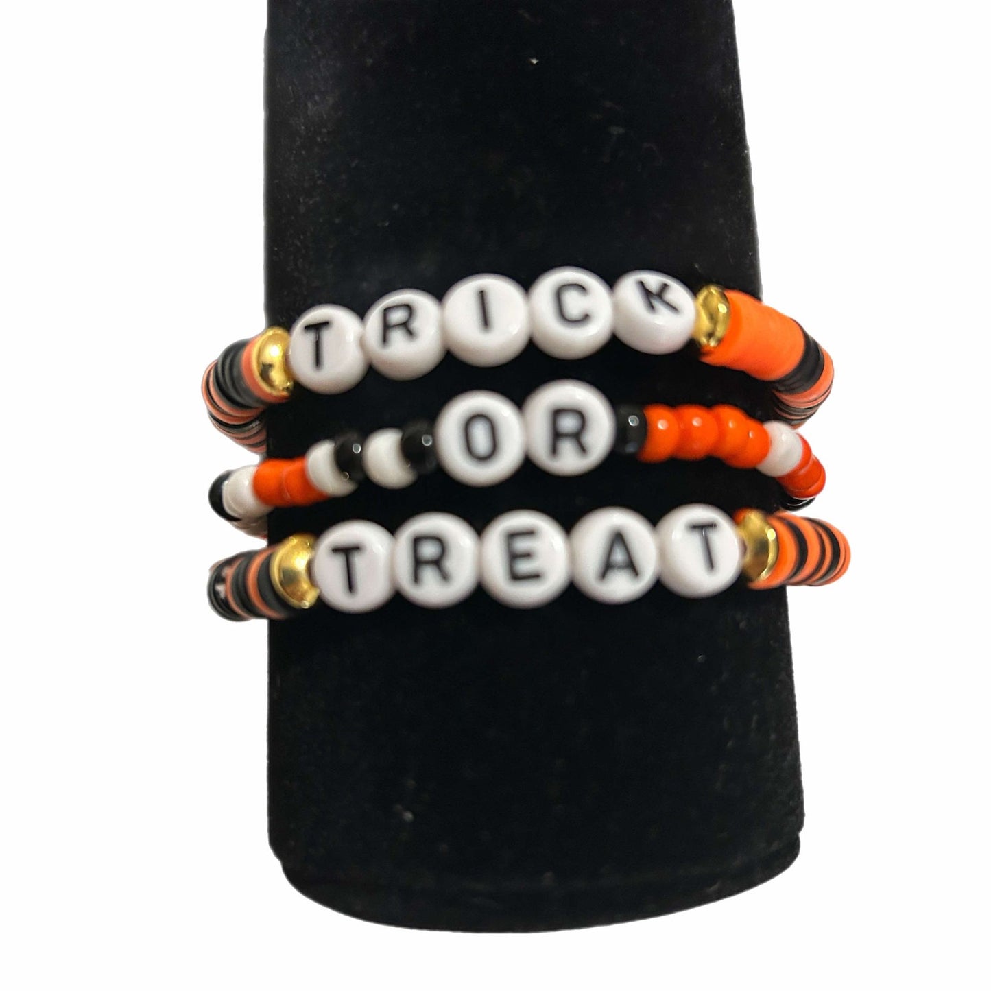 Halloween Stretch Bracelet "Trick or Treat"