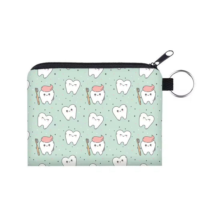 Mini Pouch - Tooth Toothbrush & Toothpaste on Mint