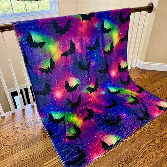 Blanket Halloween #12 - Galaxy Bat - PREORDER ends 7/25