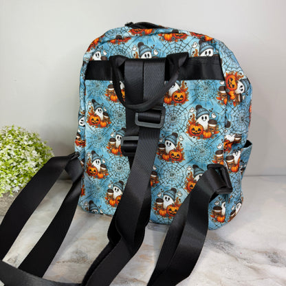 Mini Backpack - Halloween - Ghost Coffee - PREORDER