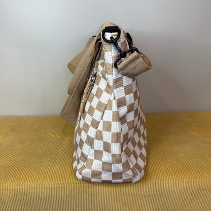 Caitlin Handbag - Corduroy Checker