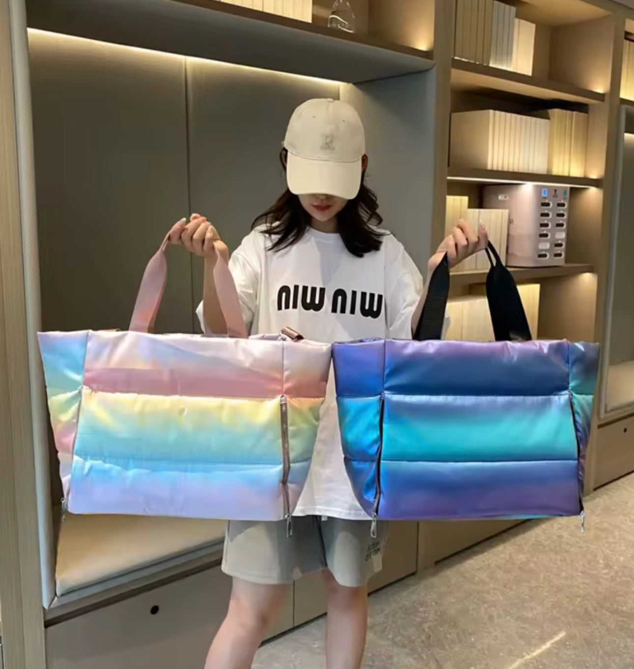 Abby - Puffer Tote - PREORDER 7/16-7/19