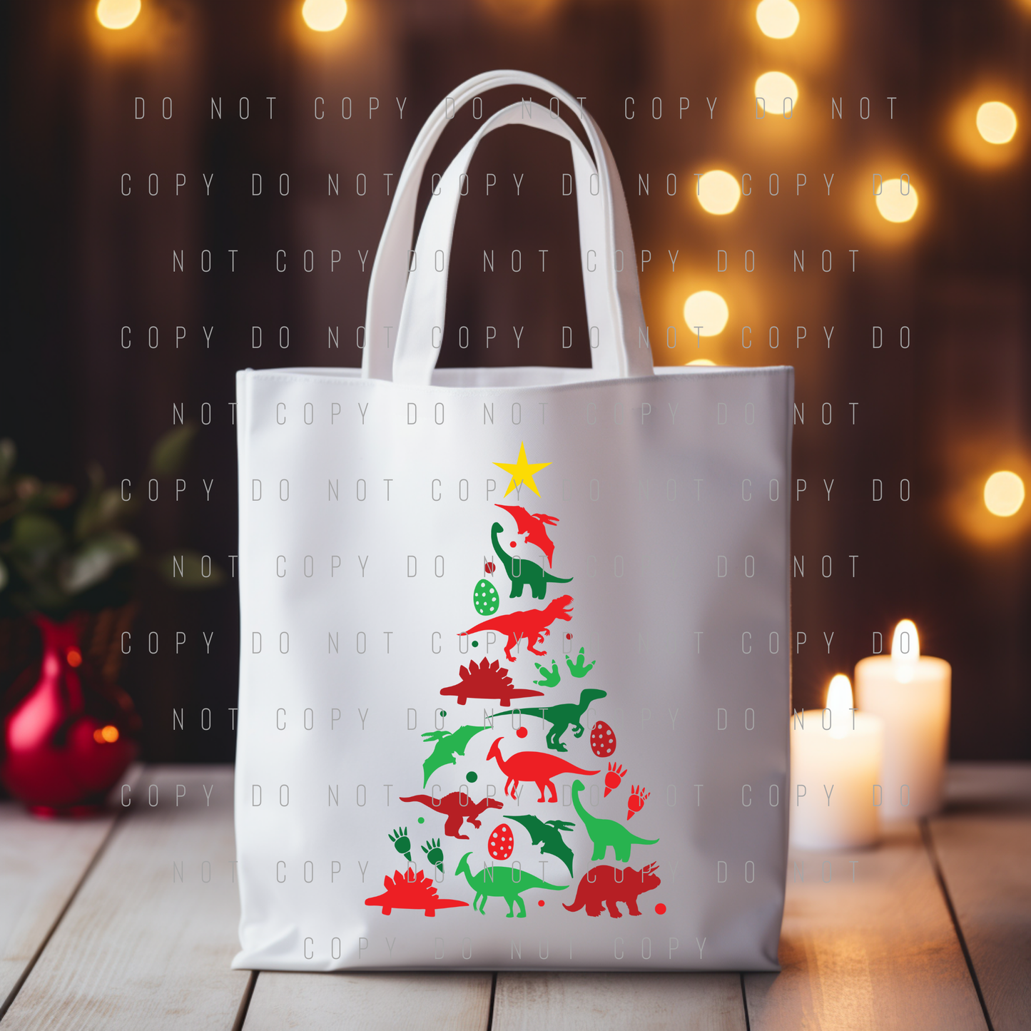 Tote Bag - Christmas & Hanukkah - PREORDER 10/5-10/8