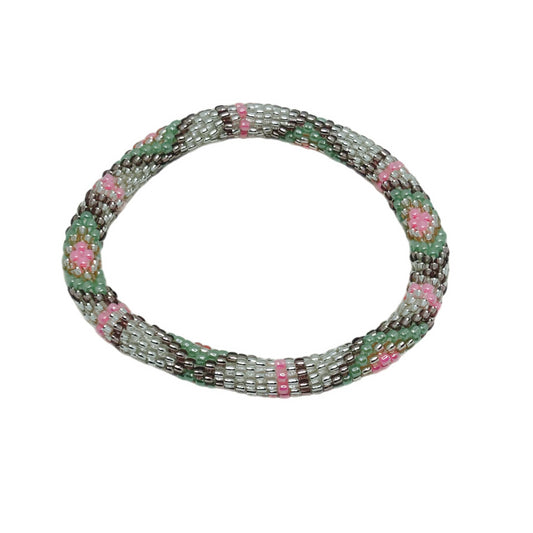 Glass Beads 55 Hummingbird Bracelet MN