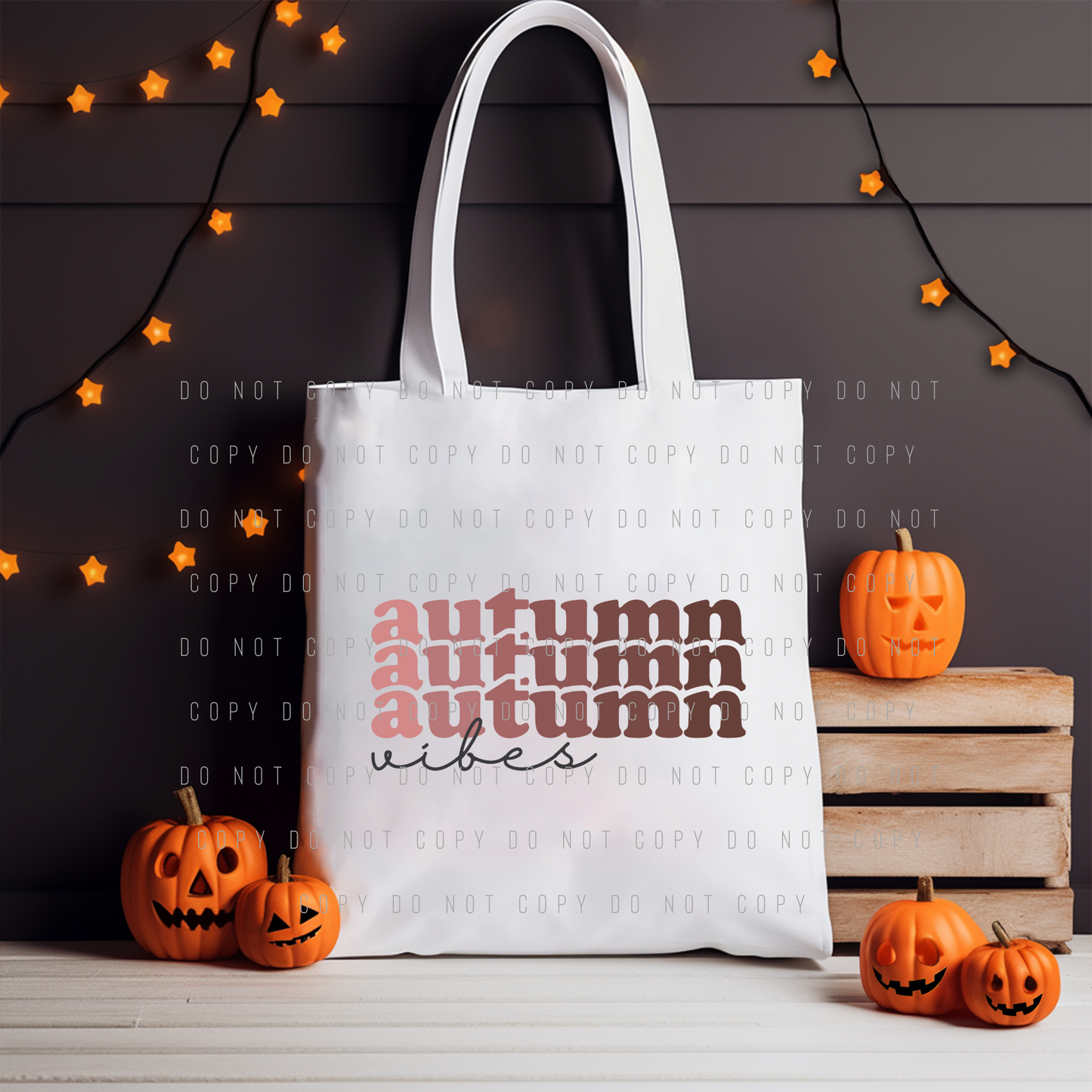 Tote Bag - Halloween - Autumn