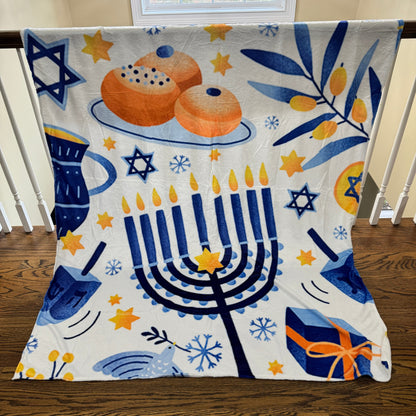 Blanket - Hanukkah Holiday - PREORDER ENDS 10/10
