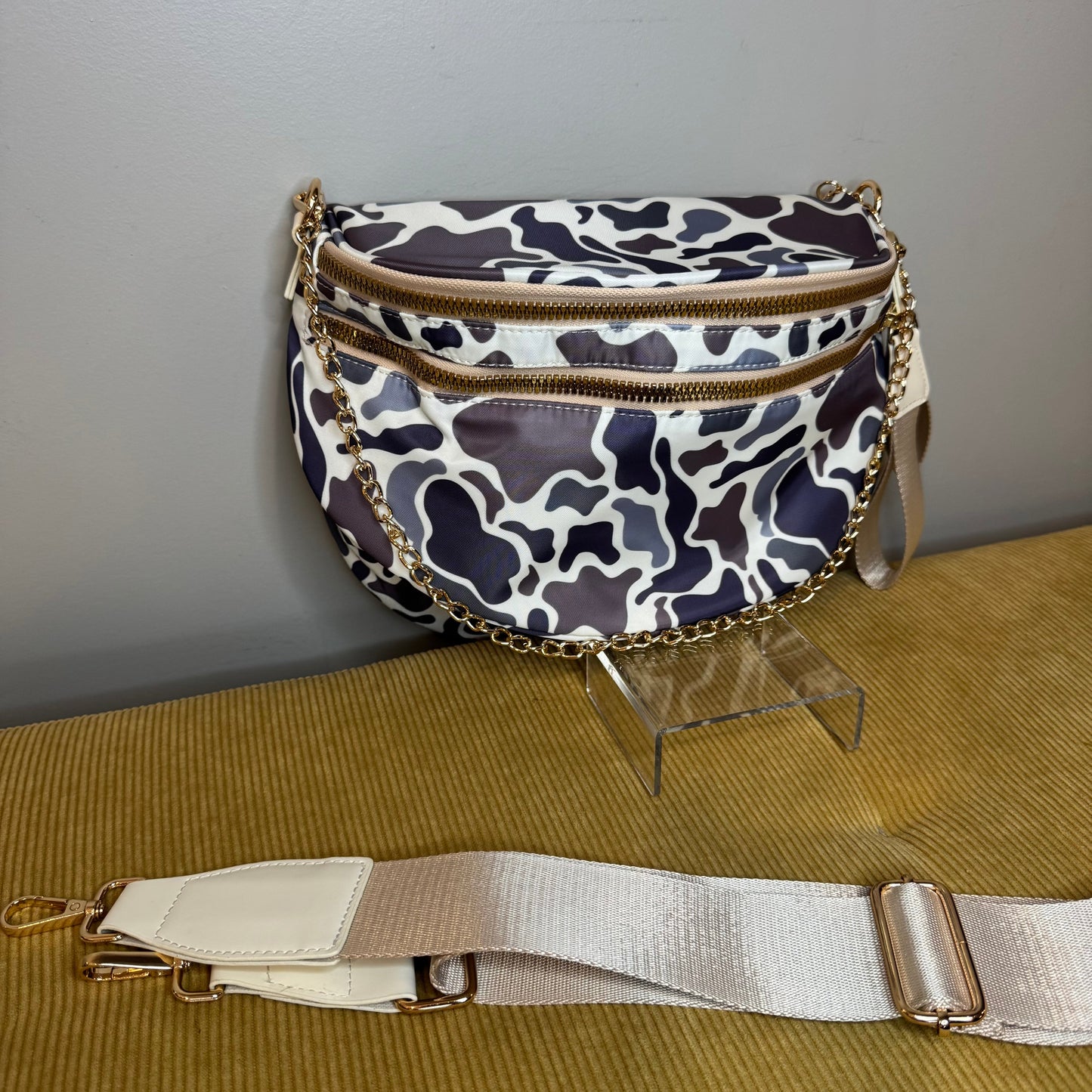 The Roni Nylon Crossbody - Camo #3 - PREORDER