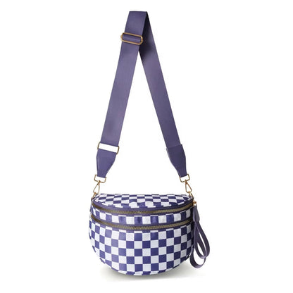 Roni - Checkered - Nylon Crossbody