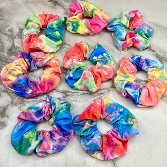 Scrunchie - Soft Jersey Tie Dye