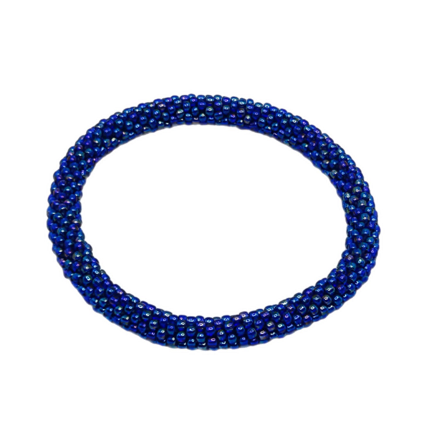 Glass Beads 64 Cosmic Blue Bracelet MN
