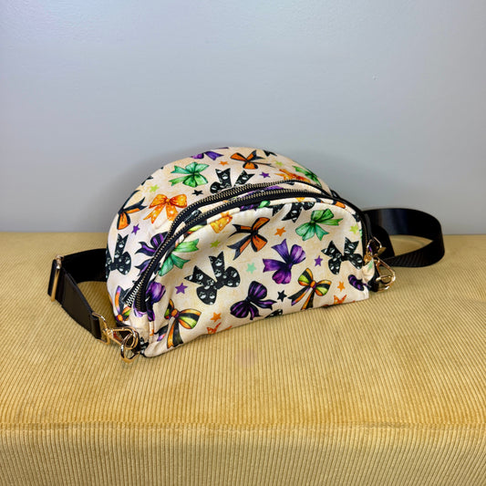 The Roni Nylon Crossbody - Halloween Fall Bows