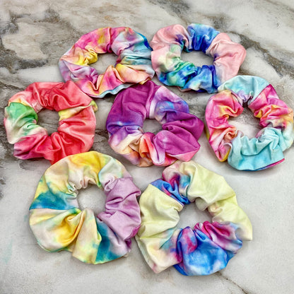 Scrunchie - Soft Jersey Tie Dye