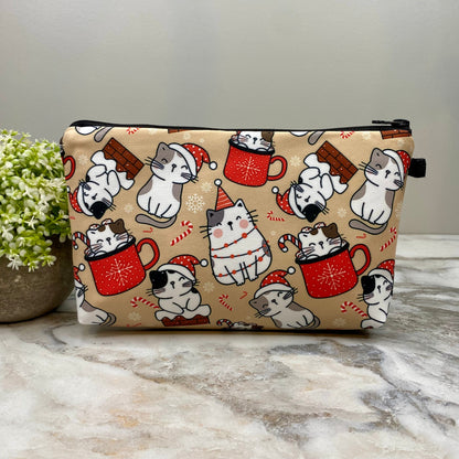 Pouch - Cat Christmas MN