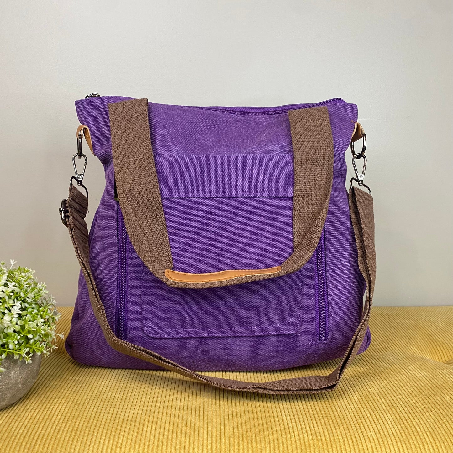 Caitlin - Canvas Satchel - PREORDER 6/30-7/3