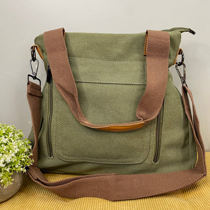 Caitlin - Canvas Satchel - PREORDER 6/30-7/3