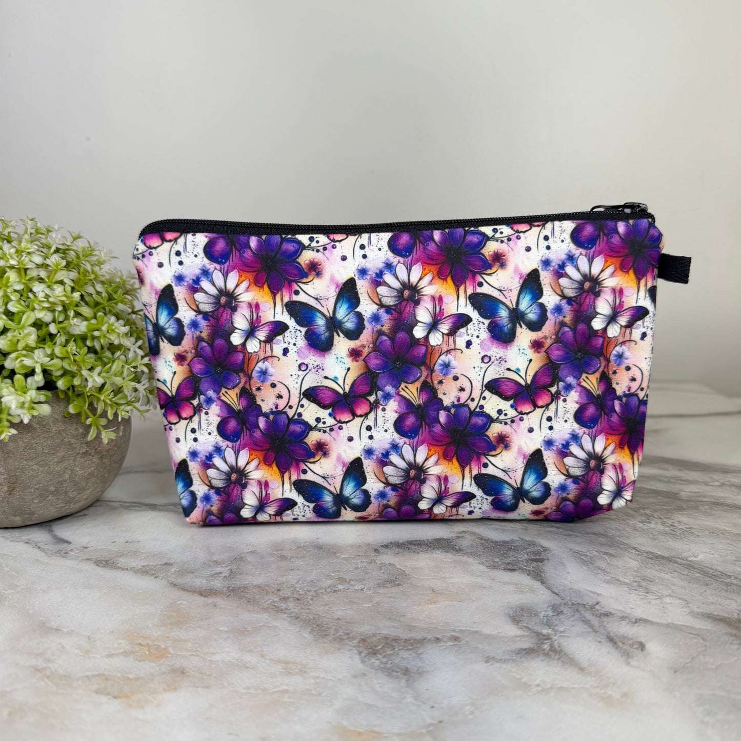 Pouch - Butterfly Purple