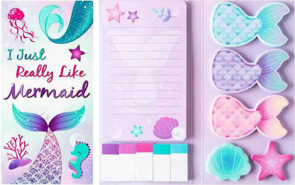 Sticky Note Booklet Set - Mermaid - PREORDER 6/21-6/24