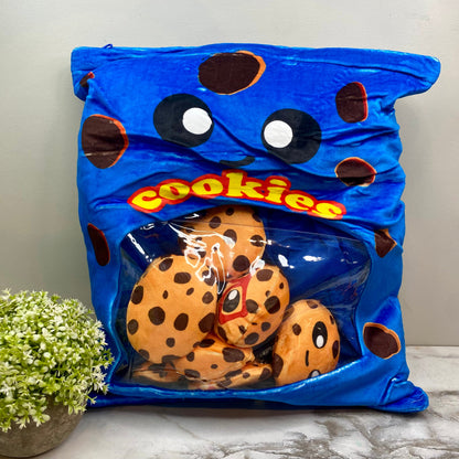 Stuffed Bag of Cookies Toy