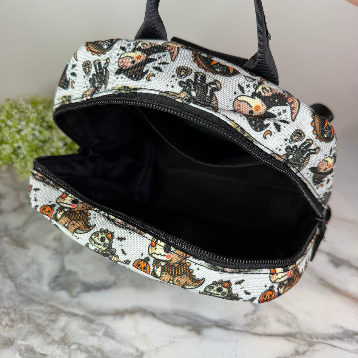 Mini Backpack - Halloween - Dino Trick or Treat - PREORDER