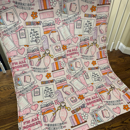 Blanket - Book Bookish Heart