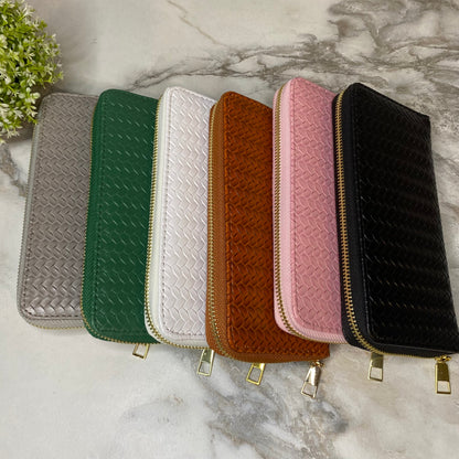 Wallet - Faux Leather - Woven - PREORDER 7/16-7/19