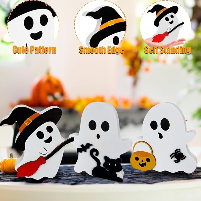 Cute Ghost Halloween Decorations 2 MNC