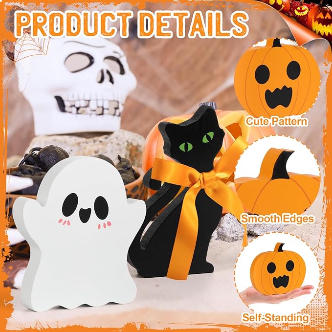 Cute Halloween Tiered Tray Decorations MNC