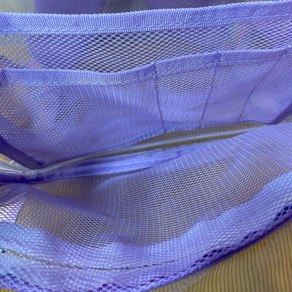 Clear Backpack - Purple