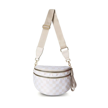 Roni - Checkered - Nylon Crossbody
