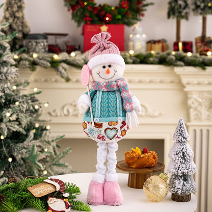 Telescopic Standing Christmas Decor - Pink & Blue - PREORDER 10/3-10/6