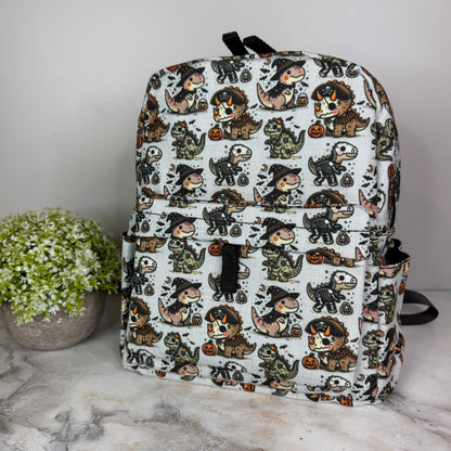Mini Backpack - Halloween - Dino Trick or Treat - PREORDER