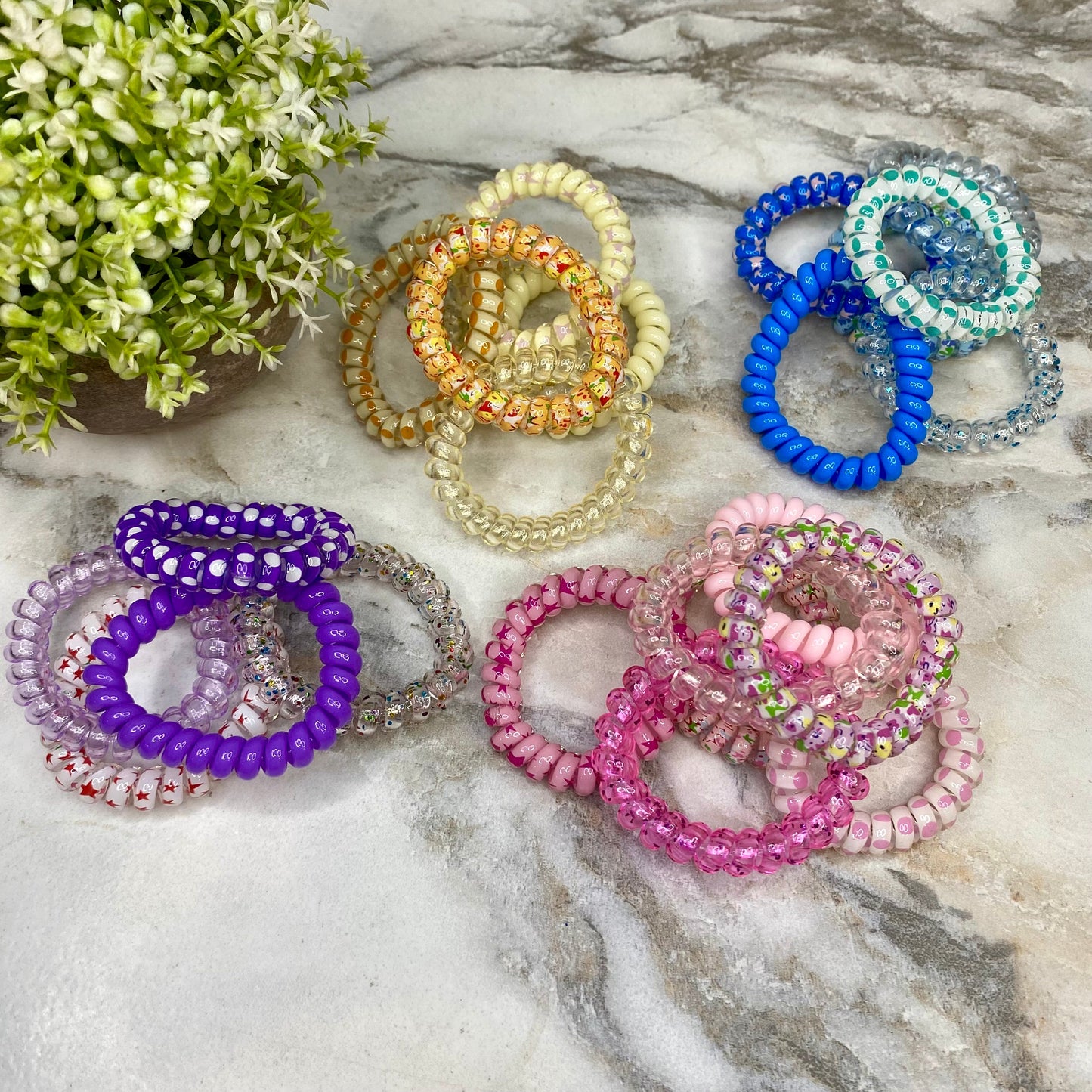 Spiral Coil Hair Tie