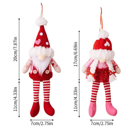 Gnome - Valentine #12 - Stripe Long Legs MN
