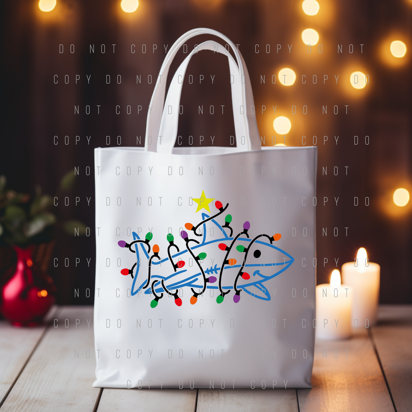 Tote Bag - Christmas & Hanukkah - PREORDER 10/5-10/8