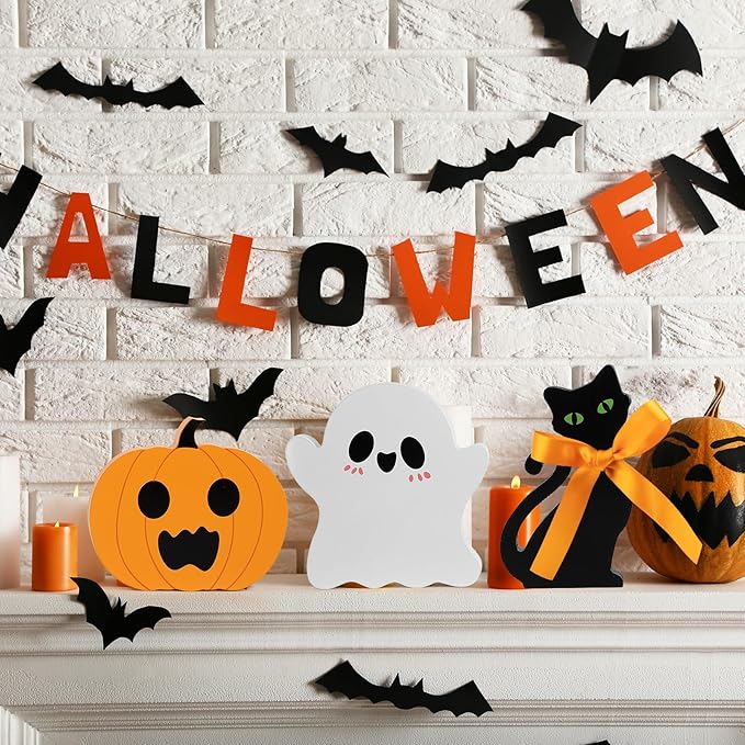 Cute Halloween Tiered Tray Decorations MNC