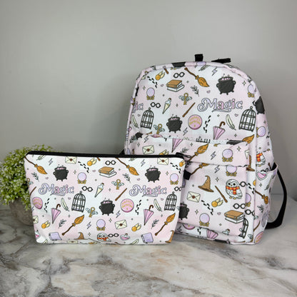 Mini Backpack - Magic Pink White - PREORDER