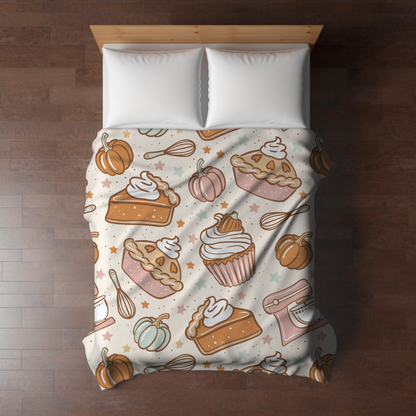 Blanket - Halloween - Fall Cake Pie Baking - PREORDER 7/29-8/1