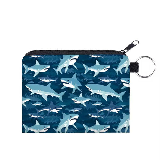 Mini Pouch - Sharks