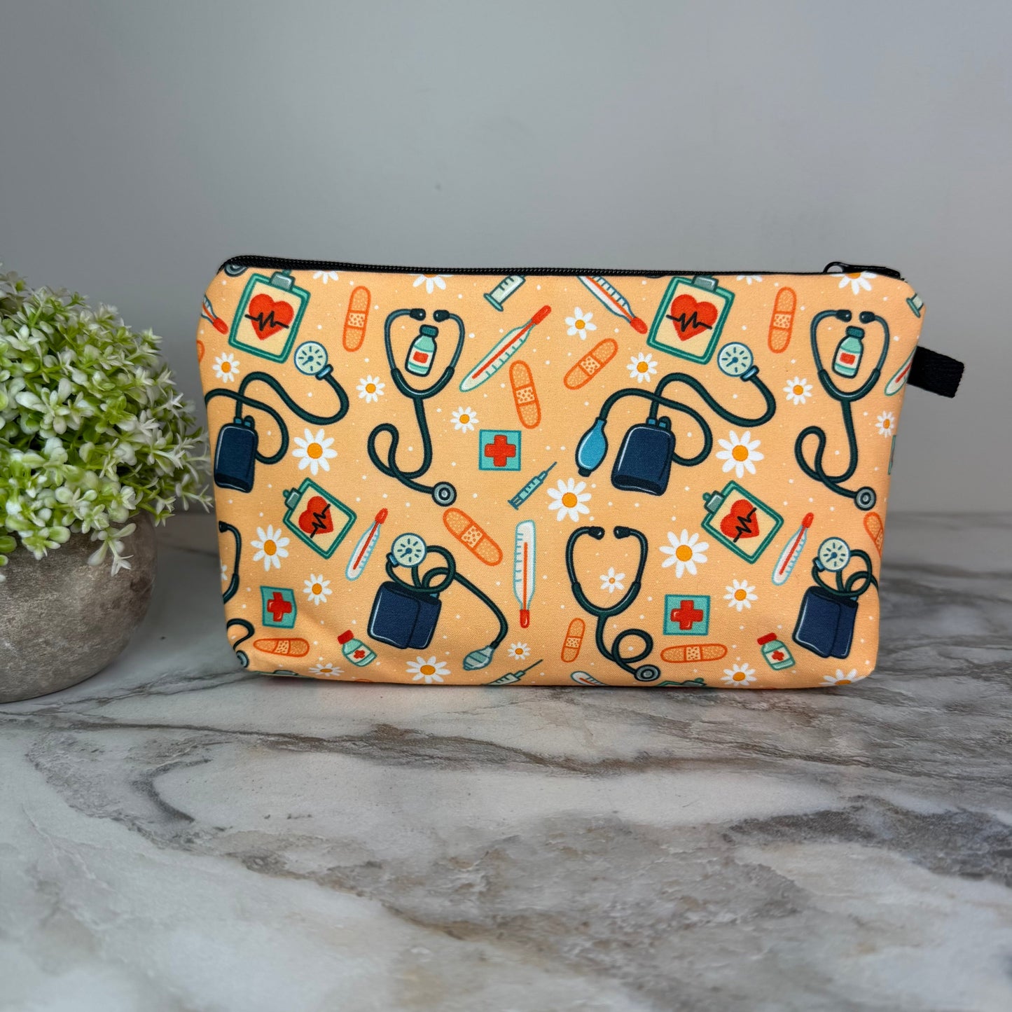 Pouch - Nurse & Doctor on Apricot MN
