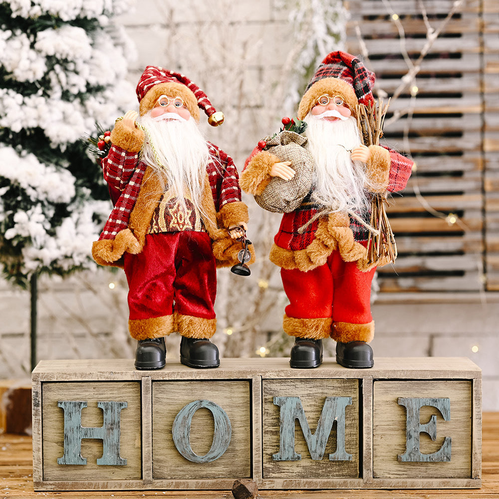 Santa Decor - Holiday Christmas