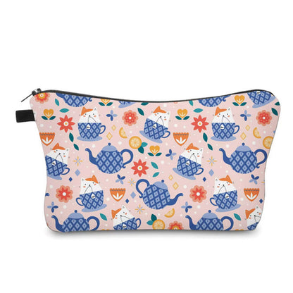 Pouch - Cat Tea Cups MN