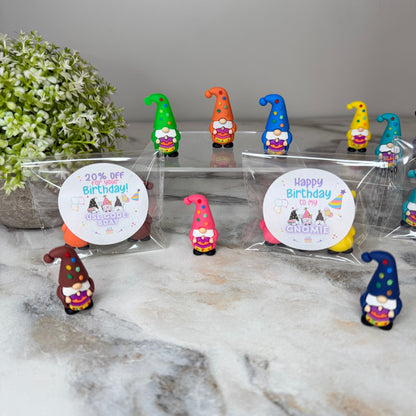 Gnome Figurines  - Birthday Assortment (3 pack)