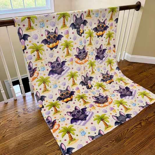Blanket Halloween #16 - Summer Bat - PREORDER ends 7/25