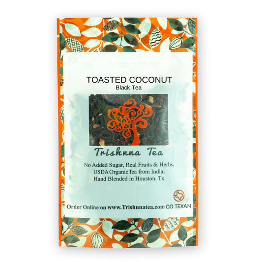Toasted Coconut- Black Tea Bulk: 1lb