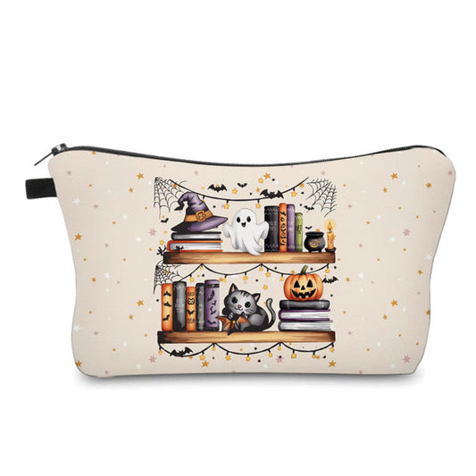 Pouch - Halloween - Spooky Book Shelf