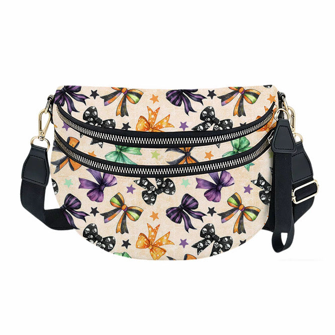 The Roni Nylon Crossbody - Halloween Fall Bows