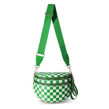 Roni - Checkered - Nylon Crossbody