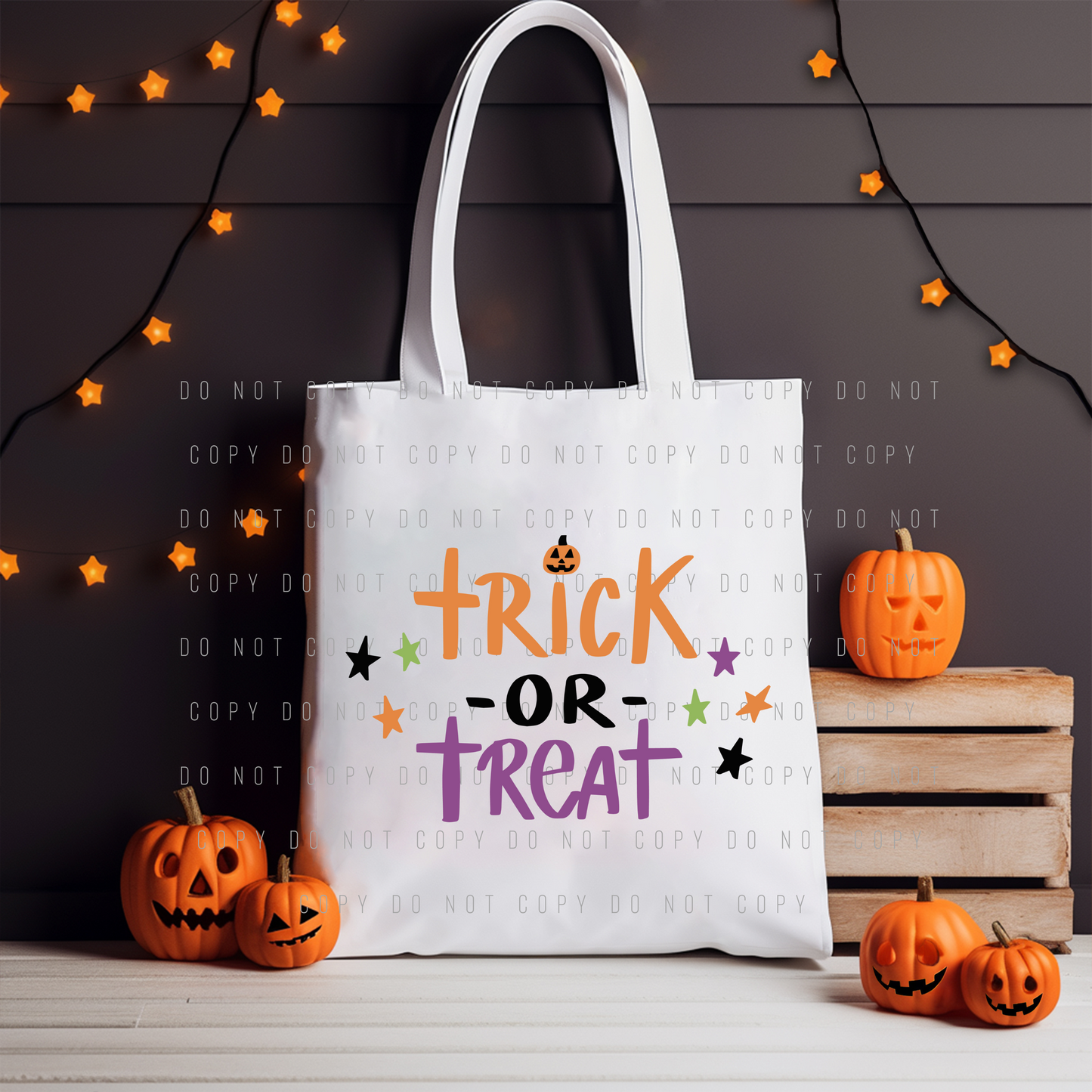 Tote Bag - Halloween - Trick or Treat