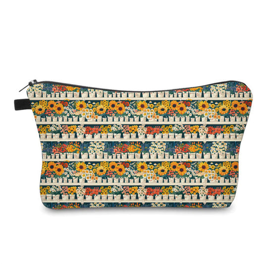 Pouch - Sunflower Pots