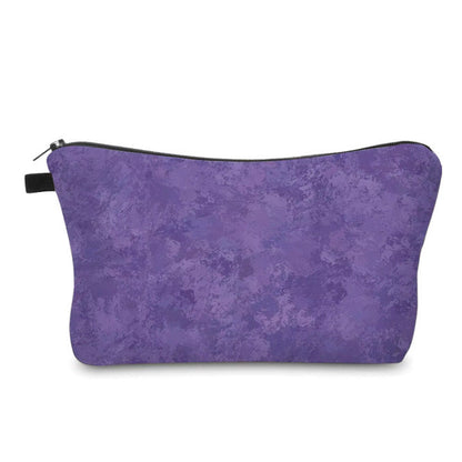 Pouch - Solid, Purple Acid Wash